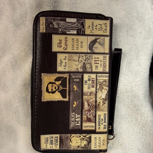 Edgar Allan Poe purse and wallet - Picture 4 of 7